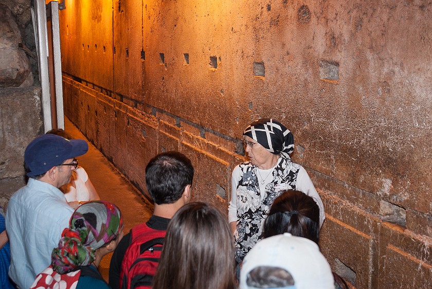 Western Wall Tunnels. 517 tonne foundation stone. Jerusalem. .