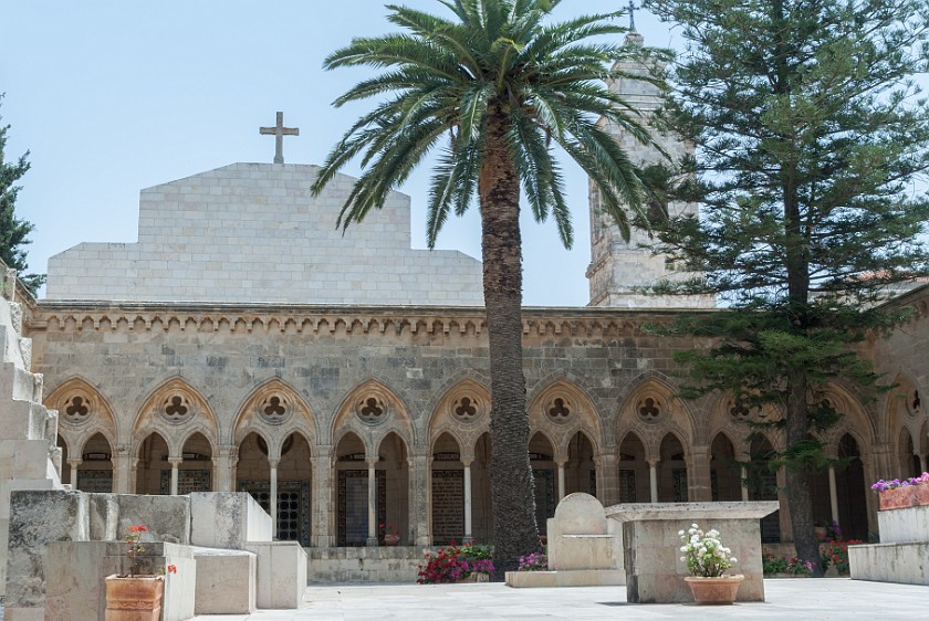 Mount of Olives. Church of the Pater Noster. Jerusalem. .
