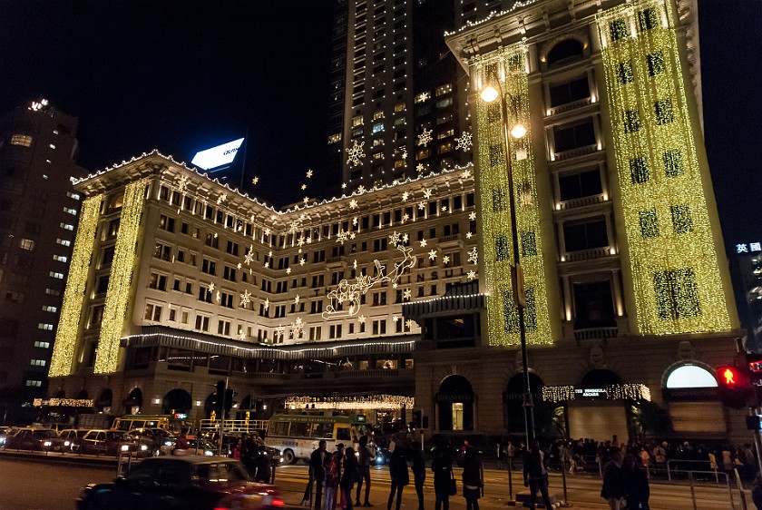 Hong Kong New Year's Eve. The Peninsula Hotel. Hong Kong. .
