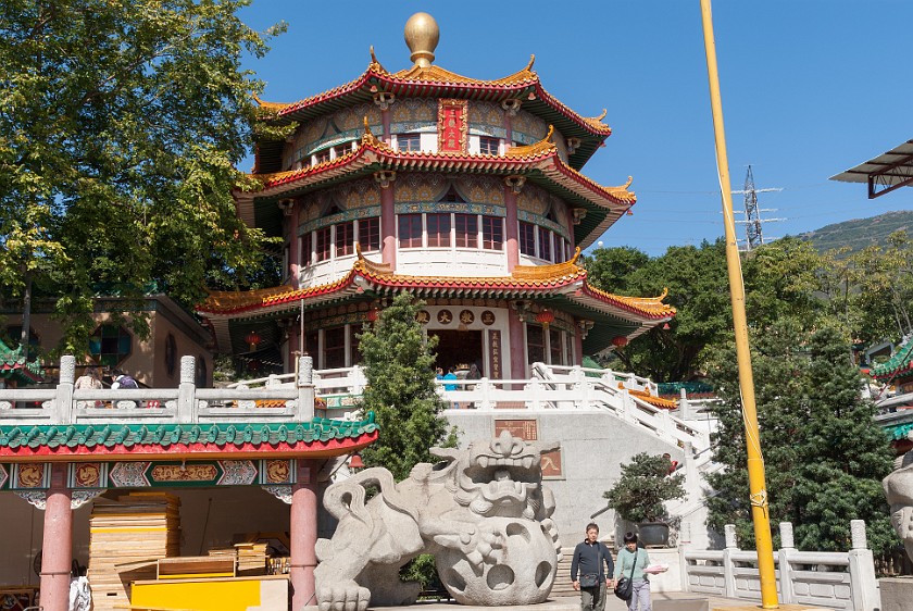 Yuen Yuen Institute. Temple. Hong Kong. .
