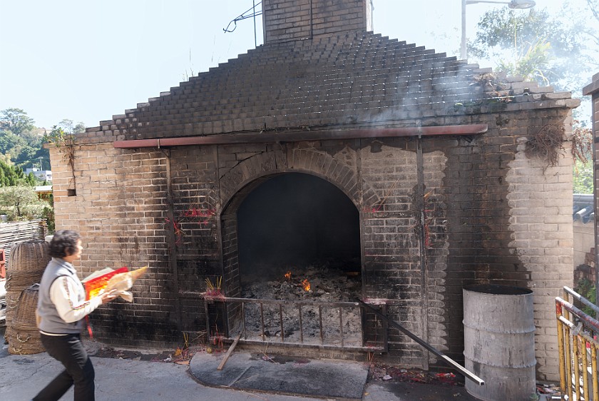 Yuen Yuen Institute. Furnace. Hong Kong. .