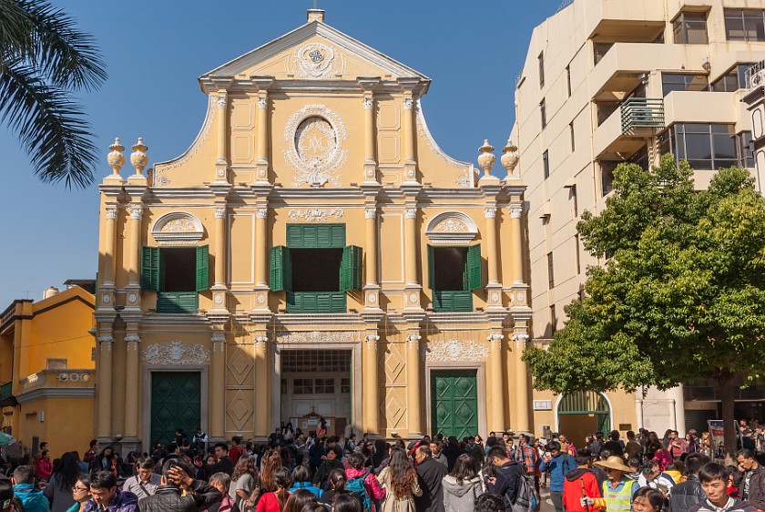 Macau. St. Dominic's Church. Macau. .