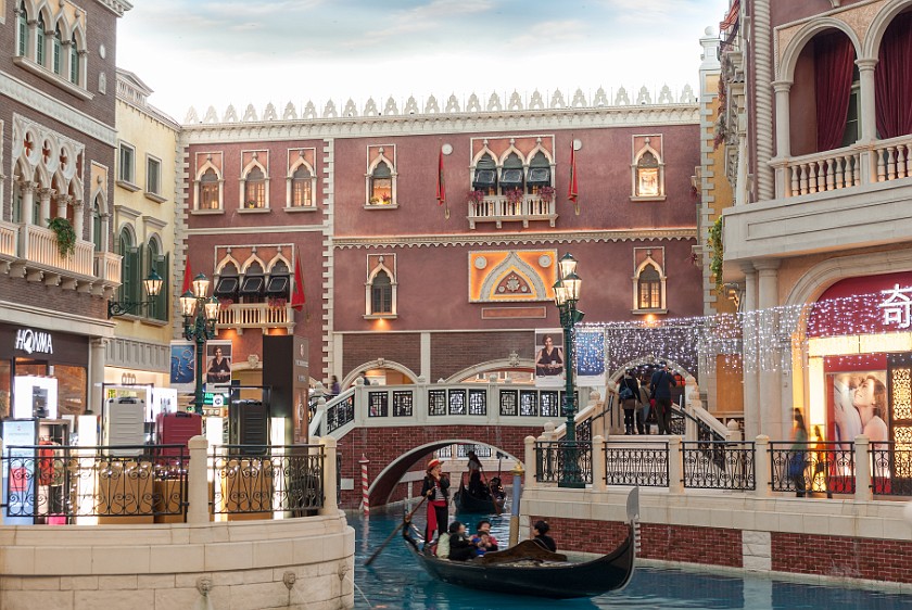 Cotai Strip. Inside the Venetian. Macau. .
