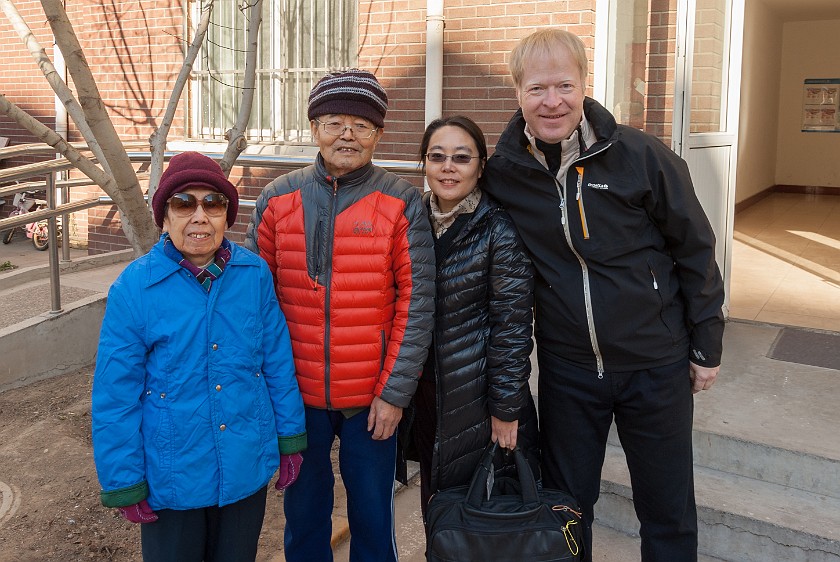 Family and Friends. Portrait with parents . Hong Kong. .