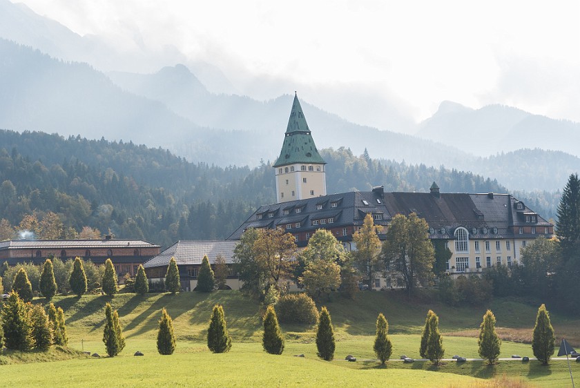 Elmau. Main building. near Garmisch-Partenkirchen. .
