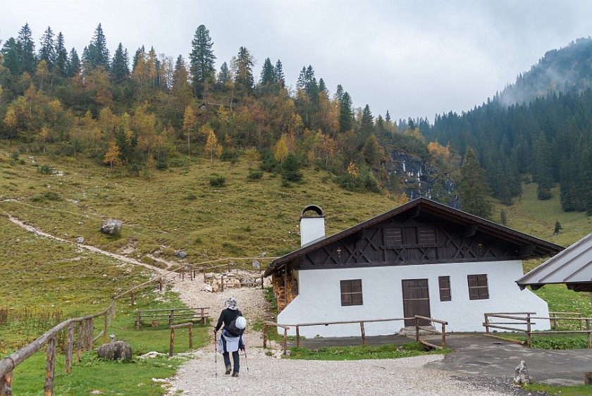 Hike to the Schachenhaus. Wettersteinalm. near Garmisch-Partenkirchen. .