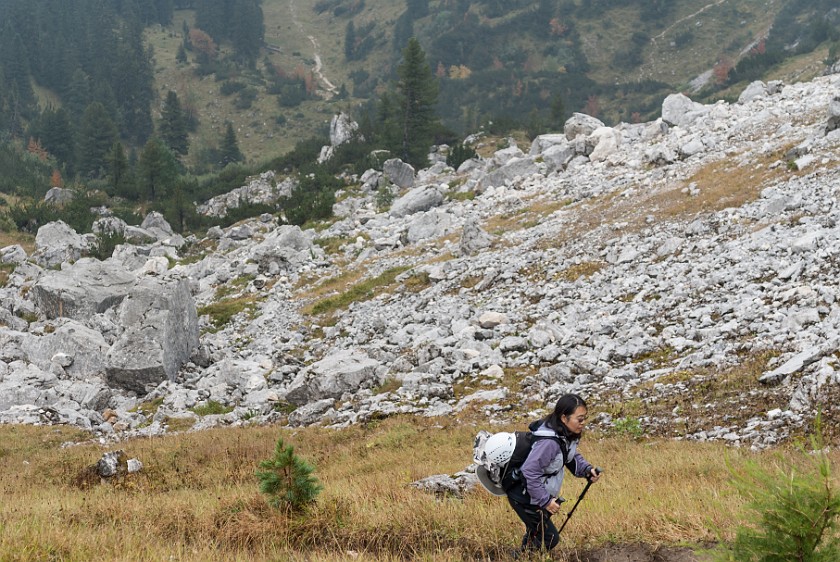 Hike to the Schachenhaus. Wettersteinalm. near Garmisch-Partenkirchen. .