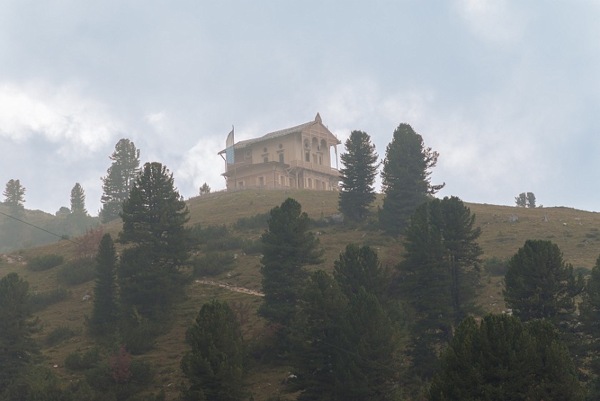 Hike to the Schachenhaus. King's House on the Schachen. near Garmisch-Partenkirchen. .