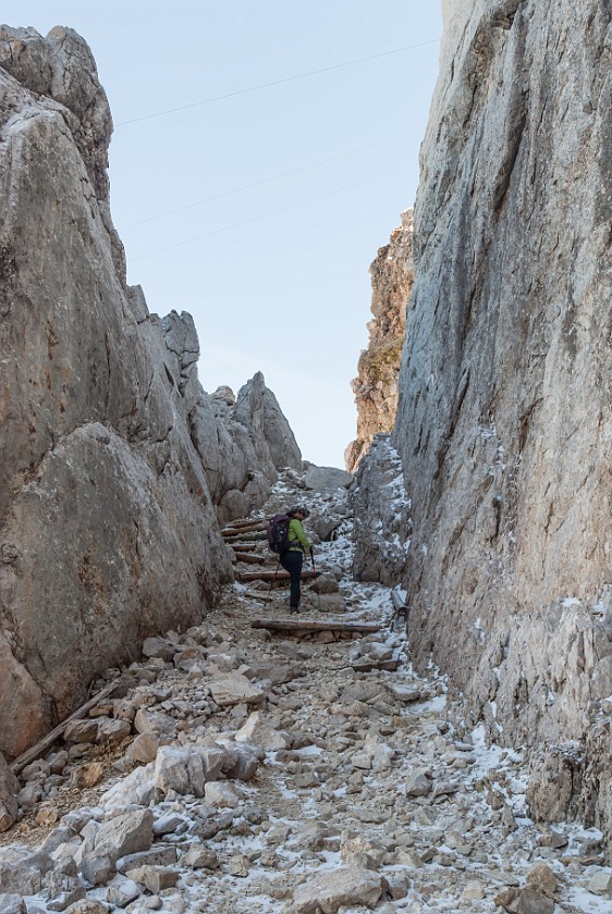 Meilerhütte. Ascent path. near Garmisch-Partenkirchen. .