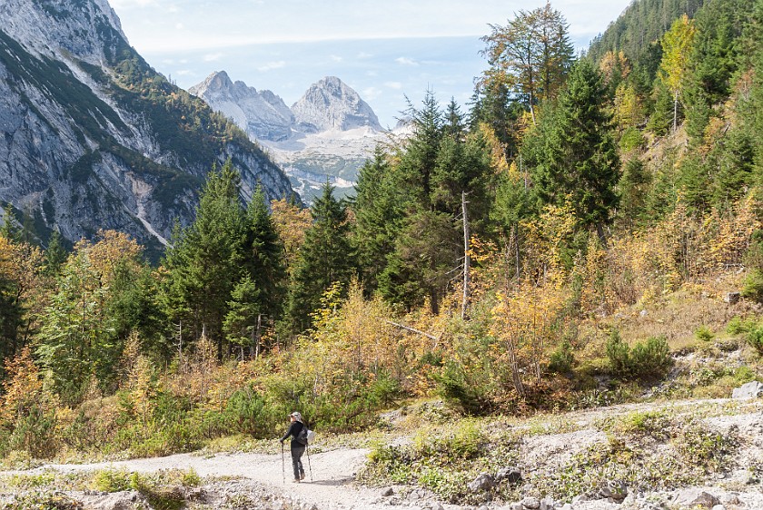 Reintal. Valley view on the Zugspitzplatt . near Garmisch-Partenkirchen. .