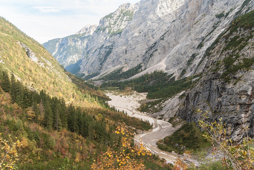 Reintal. Reintal and Partnach. near Garmisch-Partenkirchen. .