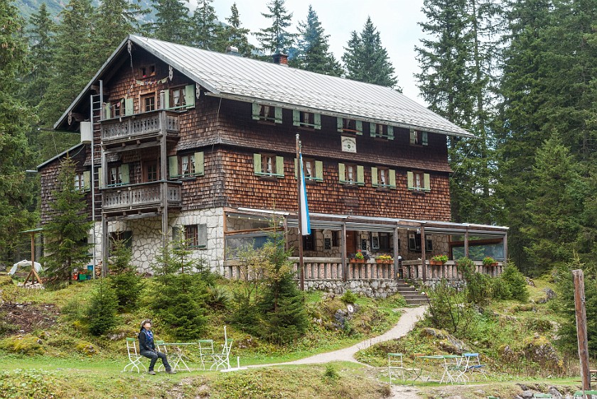 Reintal. Reintalangerhütte. near Garmisch-Partenkirchen. .