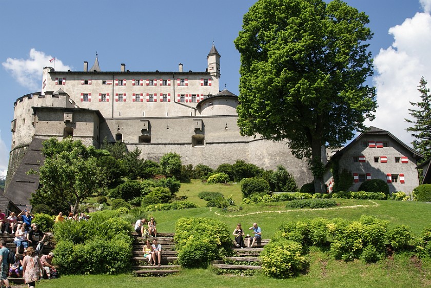 Hohenwerfen Fortress. Fortress. Werfen. .