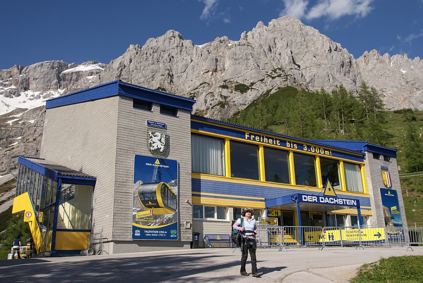 Dachstein. Dachstein Südwandbahn valley station. Ramsau am Dachstein. .