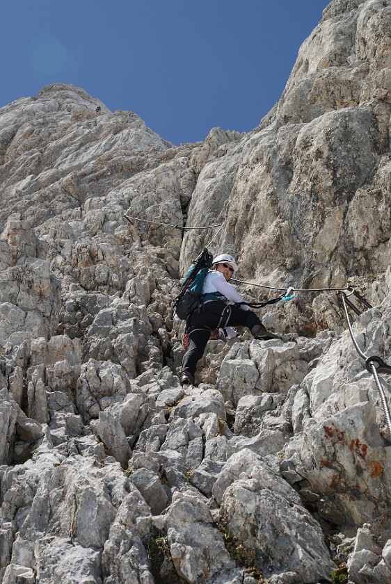 Dachstein. Via ferrata. Ramsau am Dachstein. .