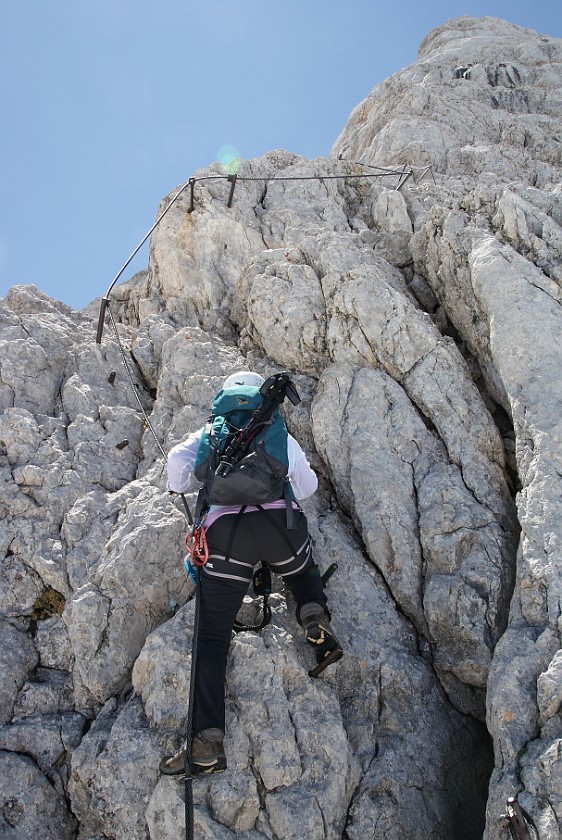 Dachstein. Via ferrata. Ramsau am Dachstein. .