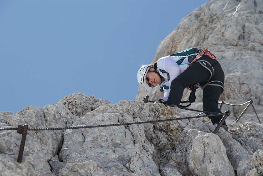 Dachstein. Via ferrata. Ramsau am Dachstein. .