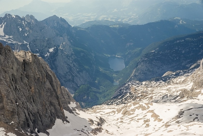 Dachstein. View on Lake Gosau. Ramsau am Dachstein. .