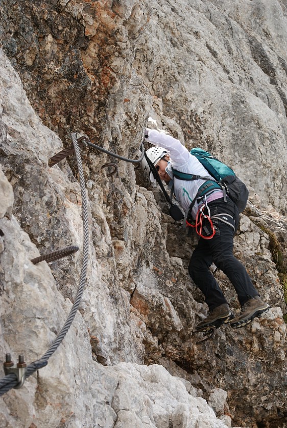 Dachstein. Via ferrata. Ramsau am Dachstein. .