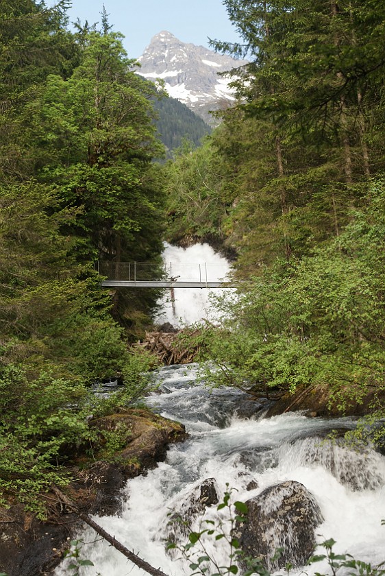 Alpine Path Durch die Höll. Waterfall. Ramsau am Dachstein. .