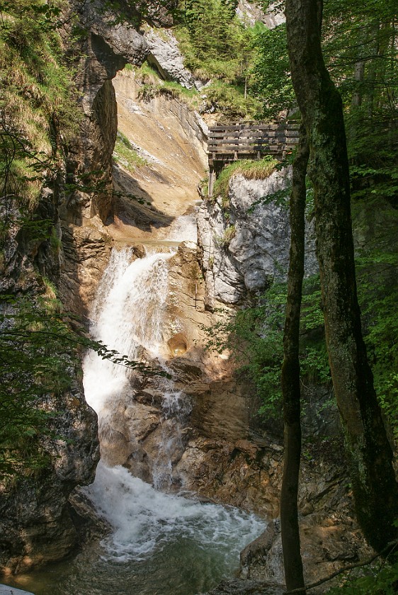 Wörschachklamm. Waterfall. Wörschach. .