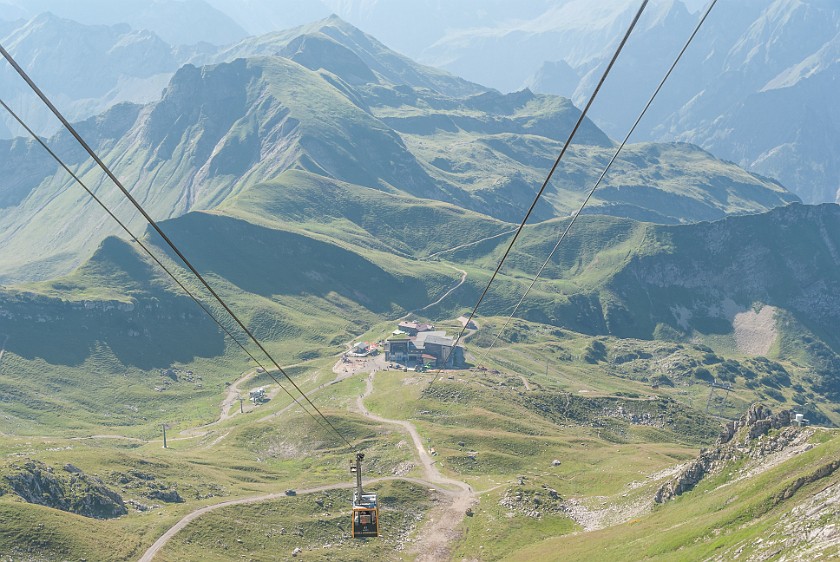 Hindelanger Klettersteig. Edmund-Probst-Haus and Nebelhornbahn. Oberstdorf. .