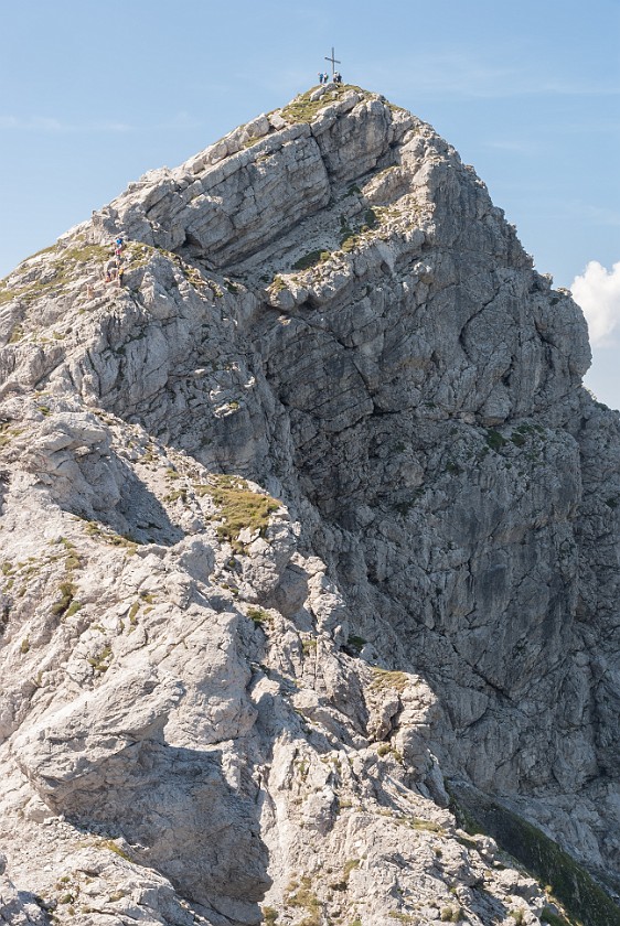 Hindelanger Klettersteig. Westlicher Wengenkopf. Oberstdorf. .