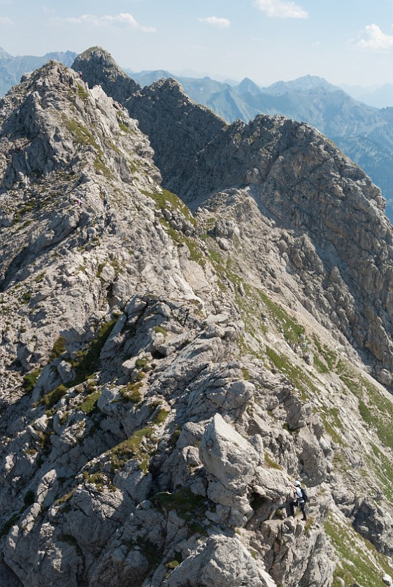 Hindelanger Klettersteig. Via ferrata. Oberstdorf. .