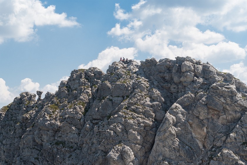 Hindelanger Klettersteig. Ridge. Oberstdorf. .