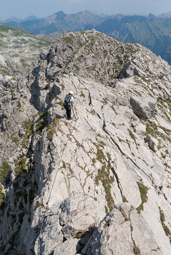 Hindelanger Klettersteig. Via ferrata. Oberstdorf. .