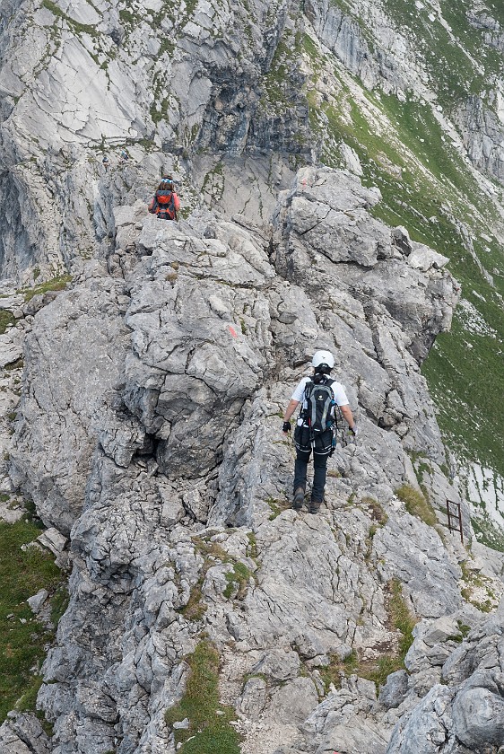 Hindelanger Klettersteig. Via ferrata. Oberstdorf. .