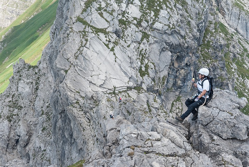 Hindelanger Klettersteig. Via ferrata. Oberstdorf. .