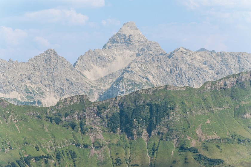 Hindelanger Klettersteig. Hochvogel. Oberstdorf. .