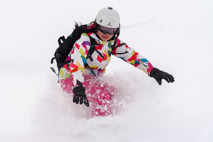 Cristallo. Skiing. Cortina D'Ampezzo. .