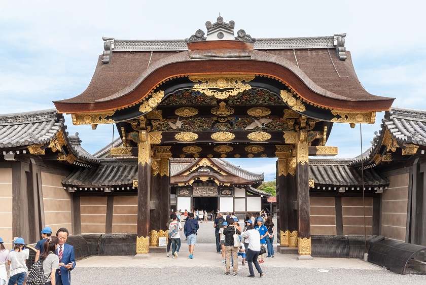 Nijō Castle. Karamon gate. Kyoto. .