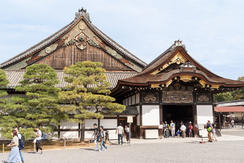 Nijō Castle. Ninomaru palace. Kyoto. .