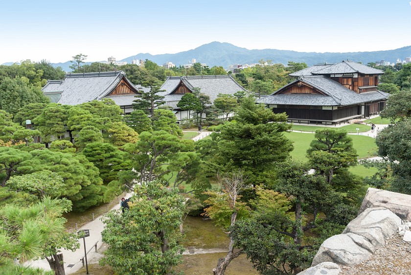 Nijō Castle. Ninomaru palace garden. Kyoto. .