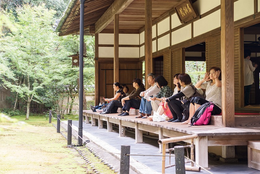 Daitoku-Ji. Temple with garden patio. Kyoto. .