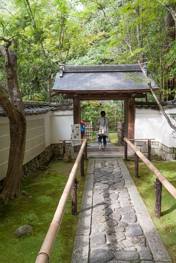 Daitoku-Ji. Wandering lane. Kyoto. .