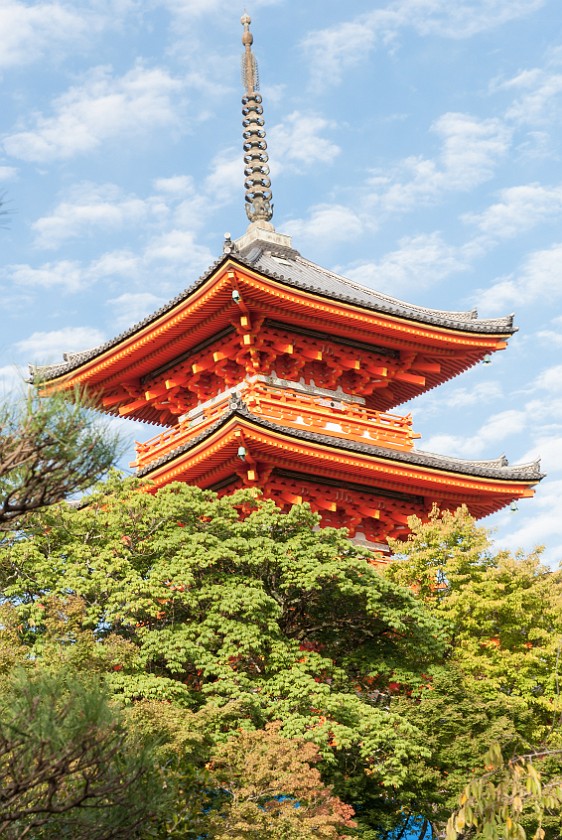 Kiyomizu-Dera. Tower. Kyoto. .