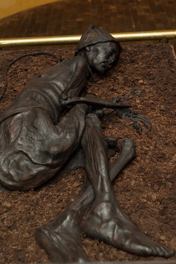 Silkeborg Museum. Tollund man. Silkeborg. .