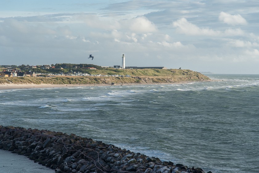 Hirtshals. Coastline. Hirtshals. .
