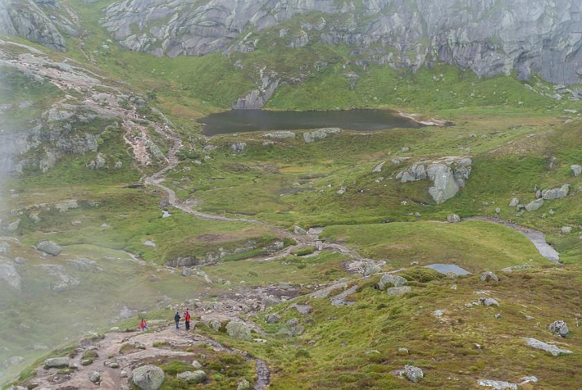 Hike to the Kjerag Boulder. Hiking. near Lysebotn. .