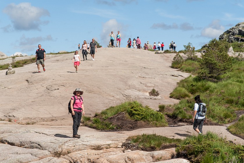 Hike to the Preikestolen. Hiking. near Jorpeland. .
