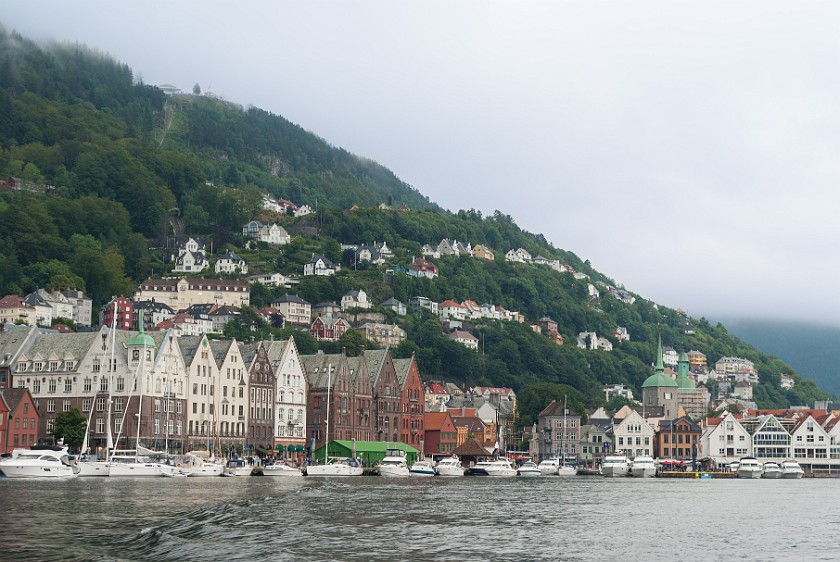 Bergen. Old harbour. Bergen. .