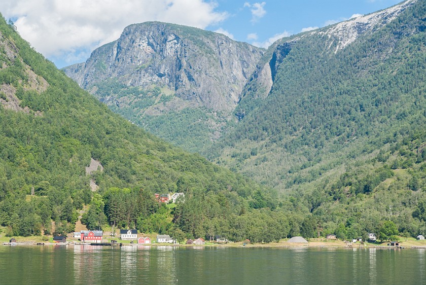 Cruise on the Nærøyfjord. Dyrdal. Dyrdal. .