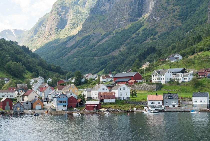 Undredal. Village. Undredal. .