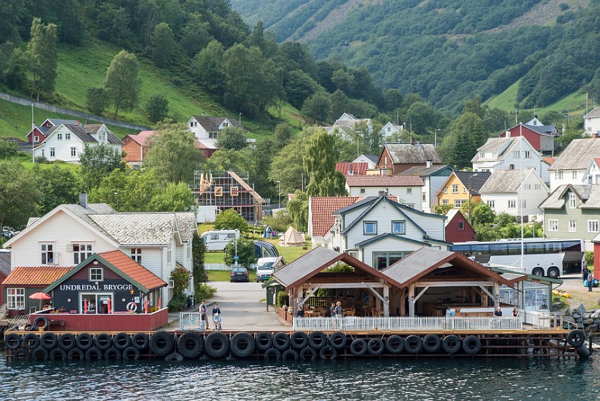 Undredal. Village. Undredal. .