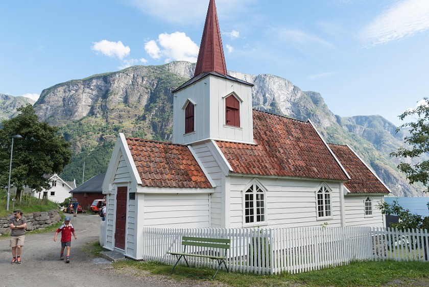 Undredal. Stave church. Undredal. .