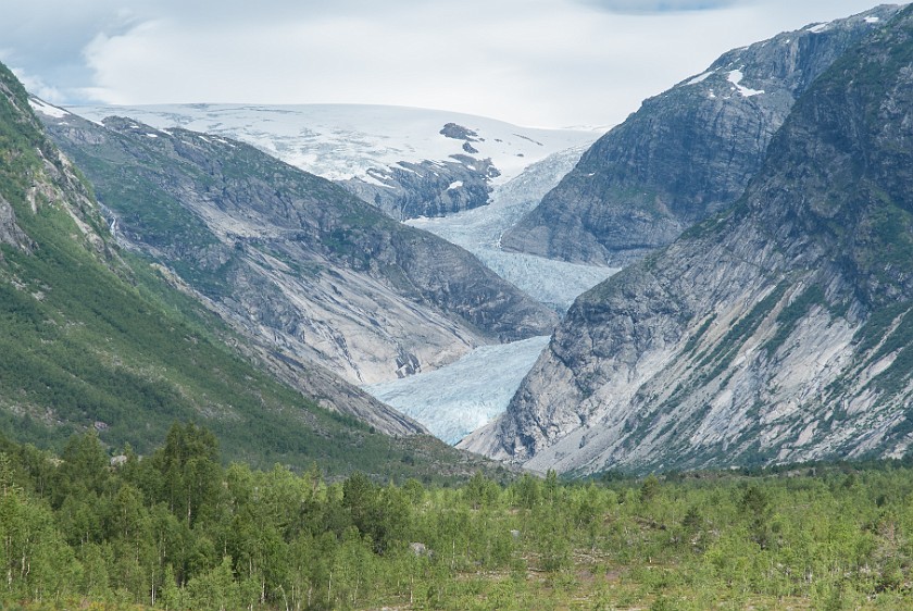 Nigardsbreen Glacier. Glacier. near Gjerde. .